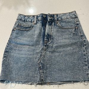 Jean skirt size 2